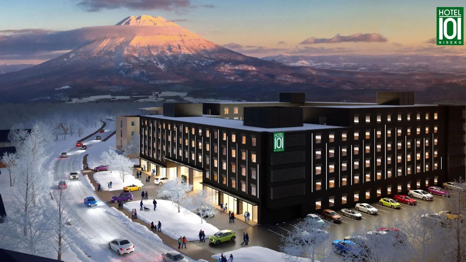 日本滑雪胜地北海道新雪谷/二世谷 |  Hotel101 Niseko酒店公寓