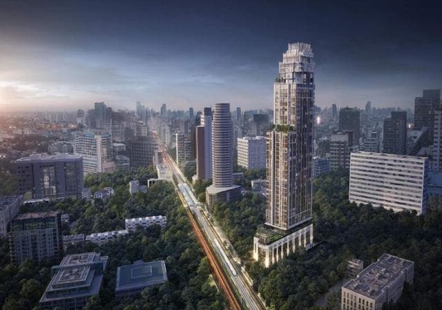 曼谷临铁高层景观公寓丨Hyde Heritage Thonglor 海德·通罗