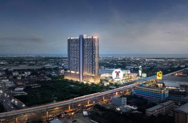 曼谷超值临铁江景公寓|The President Sukhumvit-Samutprakan