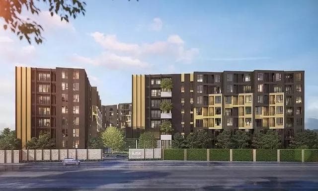 泰国普吉公寓 The Base Central Phuket 1居1卫 28.25平米