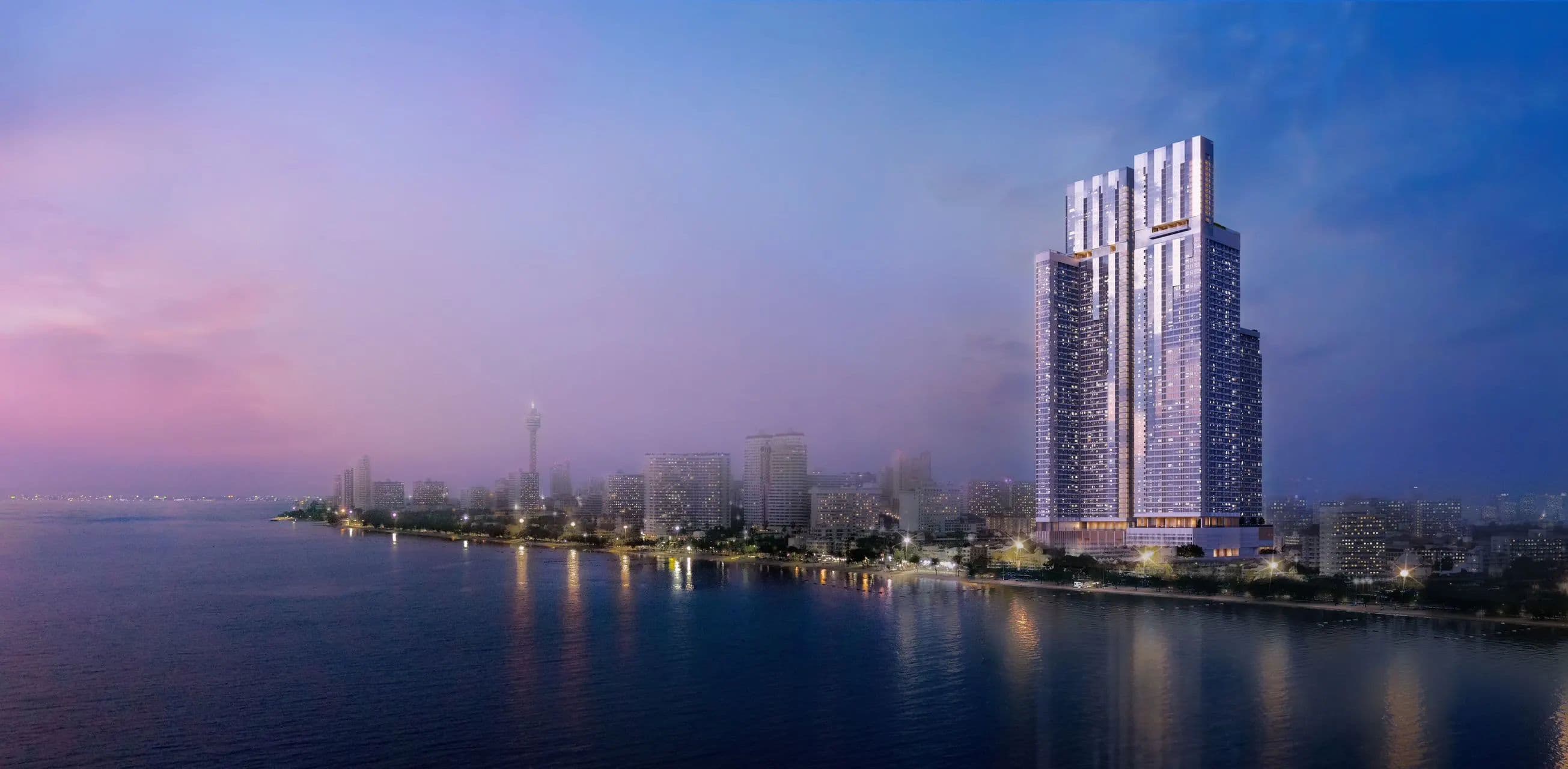 泰国 | 芭提雅中天核心地段 Skypark Lucean Jomtien Pattaya 超高层综合体