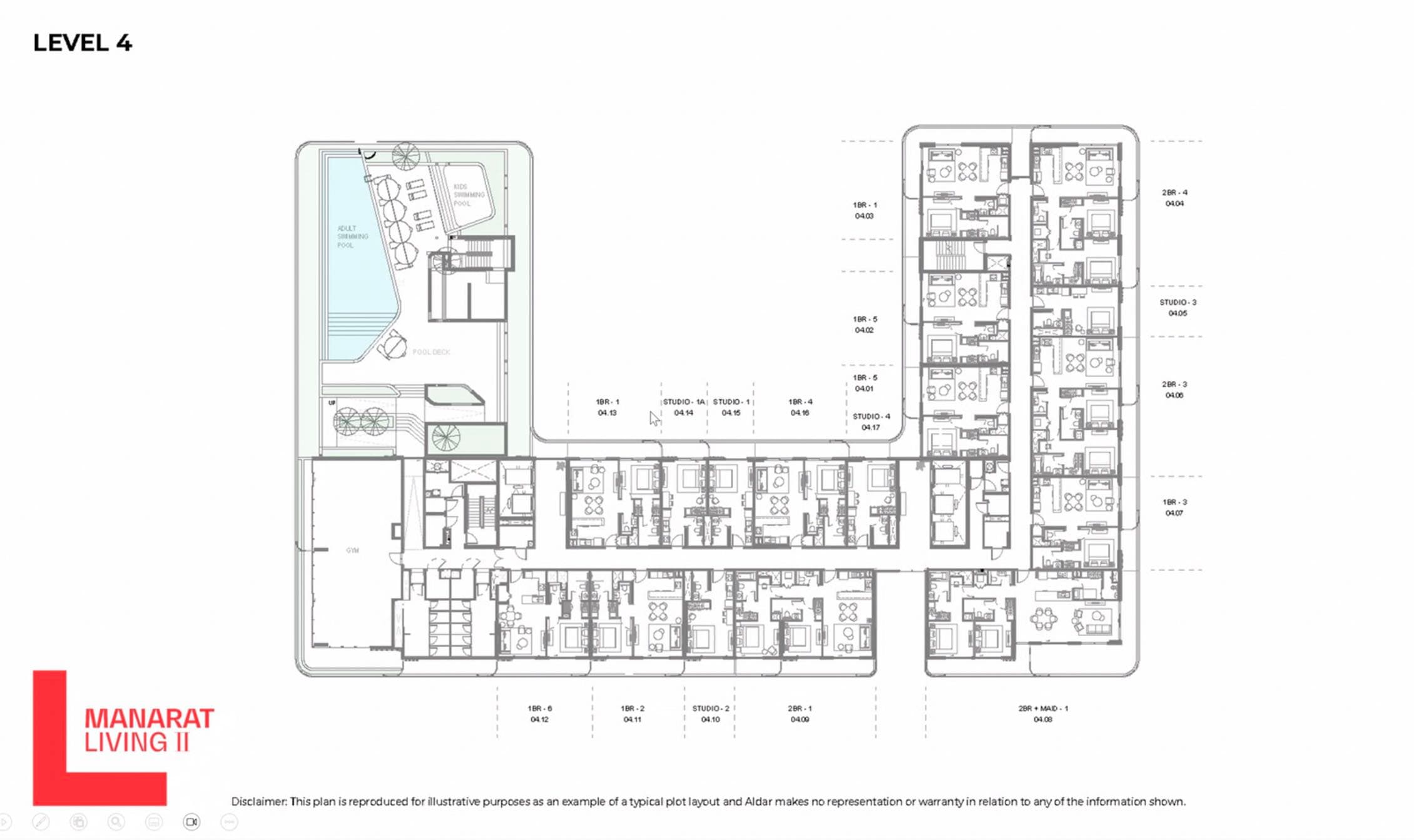 阿布扎比 | 萨蒂亚特岛小投资的富人区公寓 Manarat Living