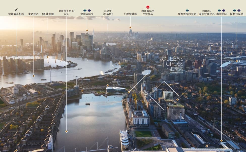 英国买房 | 东伦敦二区金丝雀码头性价比之王· 汇璟湾