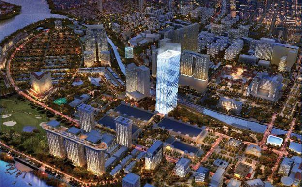柬埔寨金边钻石岛超级豪华地标|摩根大厦 Morgan Tower