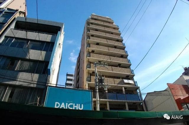 日本大阪中央区地铁旁公寓 ジュネーゼグラン心斎橋東 8层 1居 23.56平米