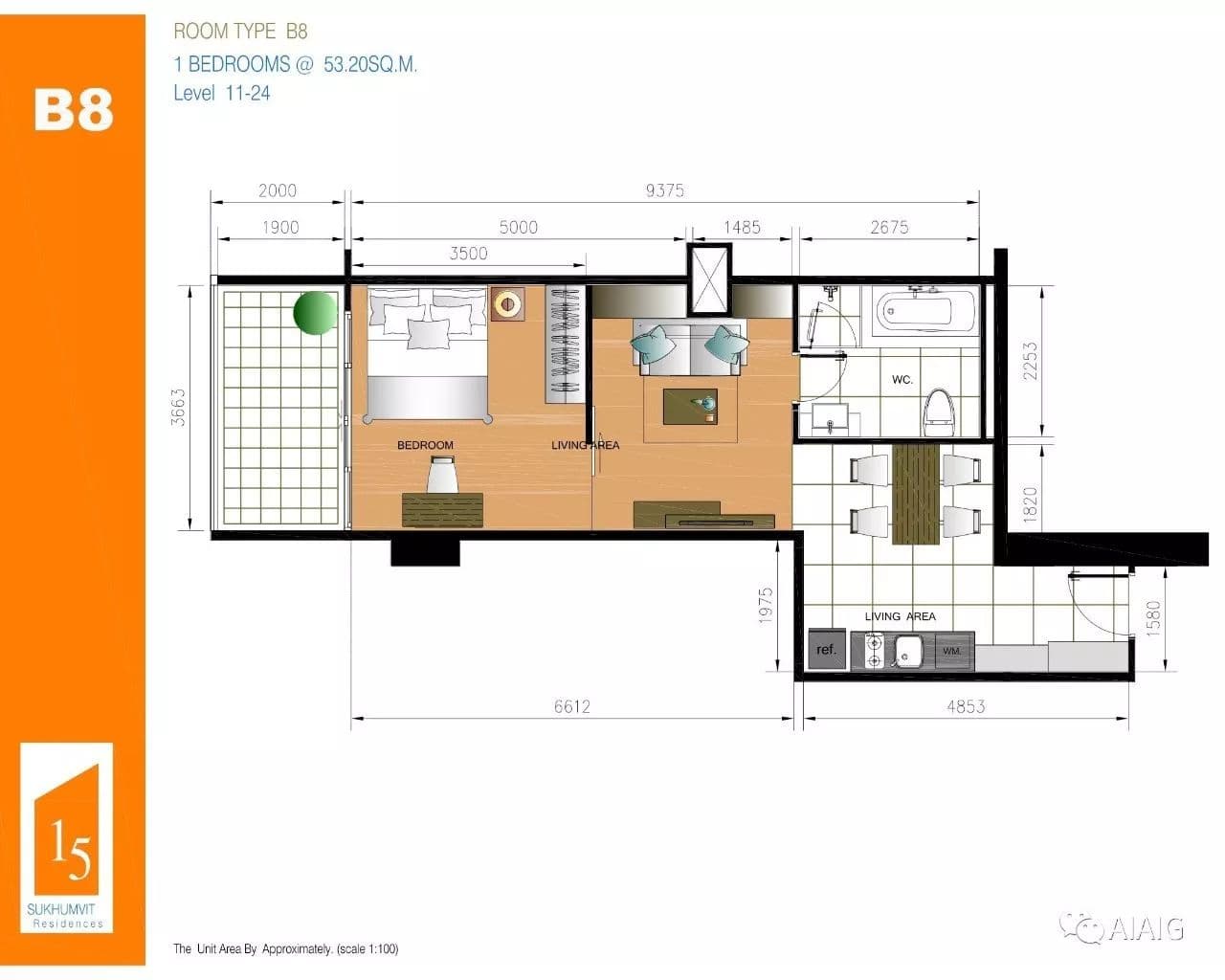曼谷最中心超高性价比| Sukhumvit 15 Residence