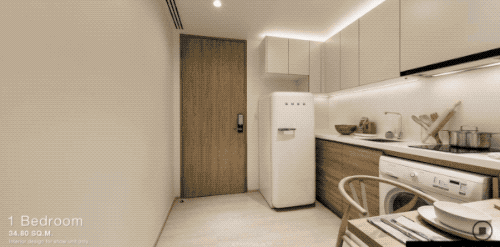 曼谷EKKAMAI北欧简约风公寓|Noble Ambience Sukhumvit 42