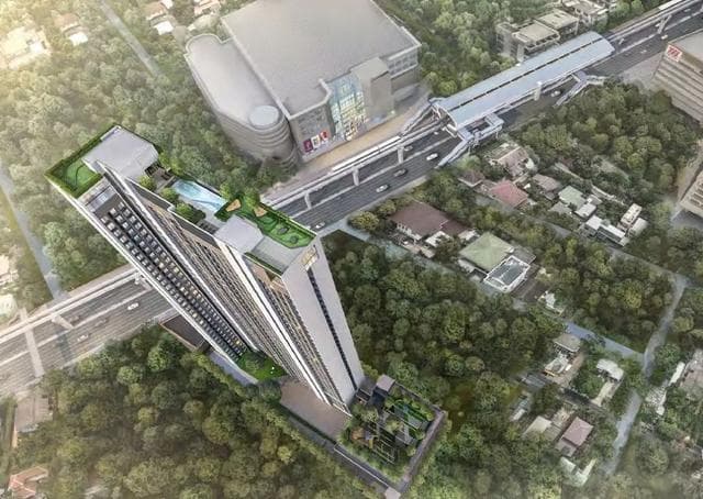 泰国曼谷地铁棕色线上学区房丨Nue Noble Ngamwongwan诺博学仕府