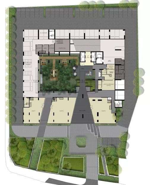 泰国曼谷城市核心区高端公寓丨城市绿洲