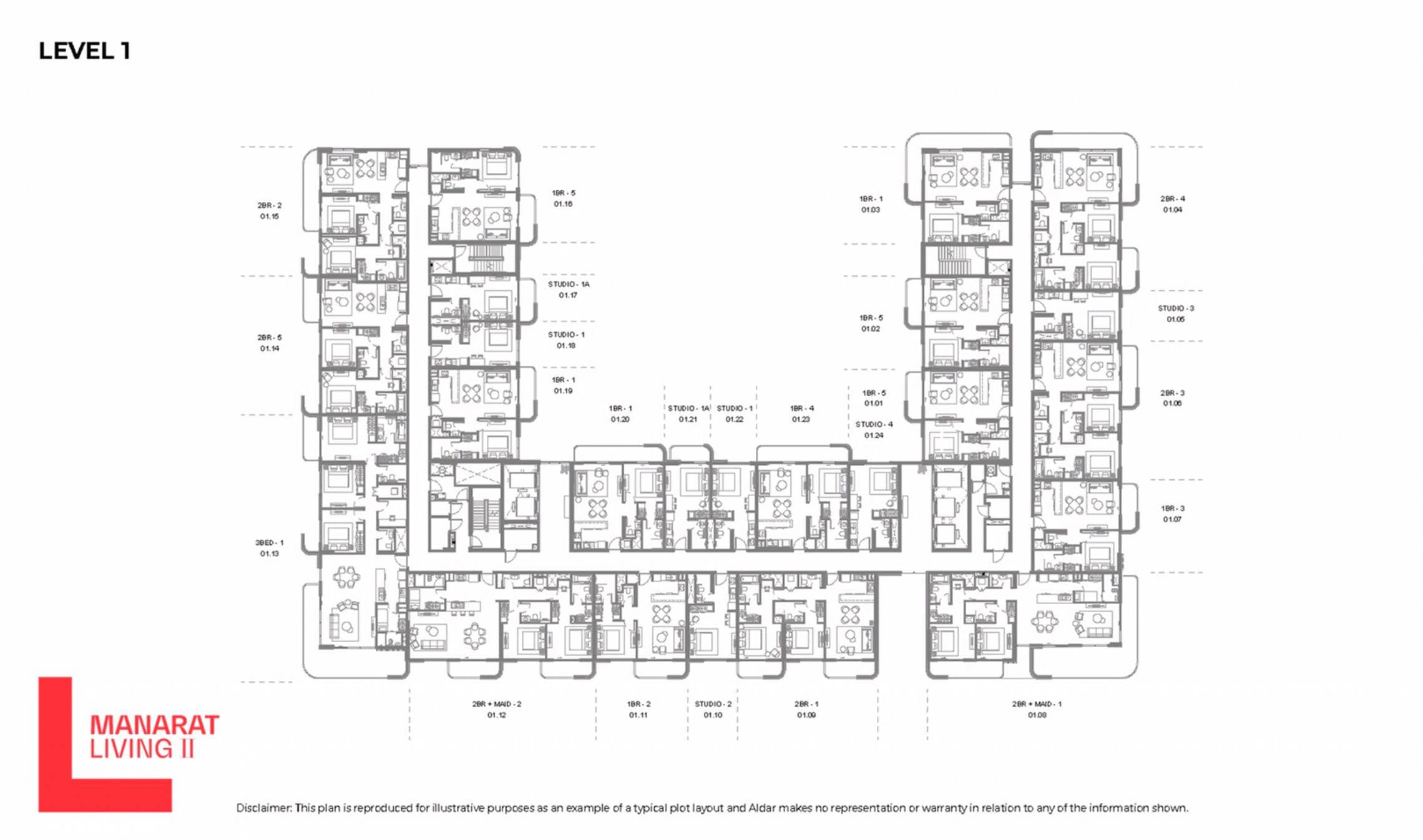 阿布扎比 | 萨蒂亚特岛小投资的富人区公寓 Manarat Living