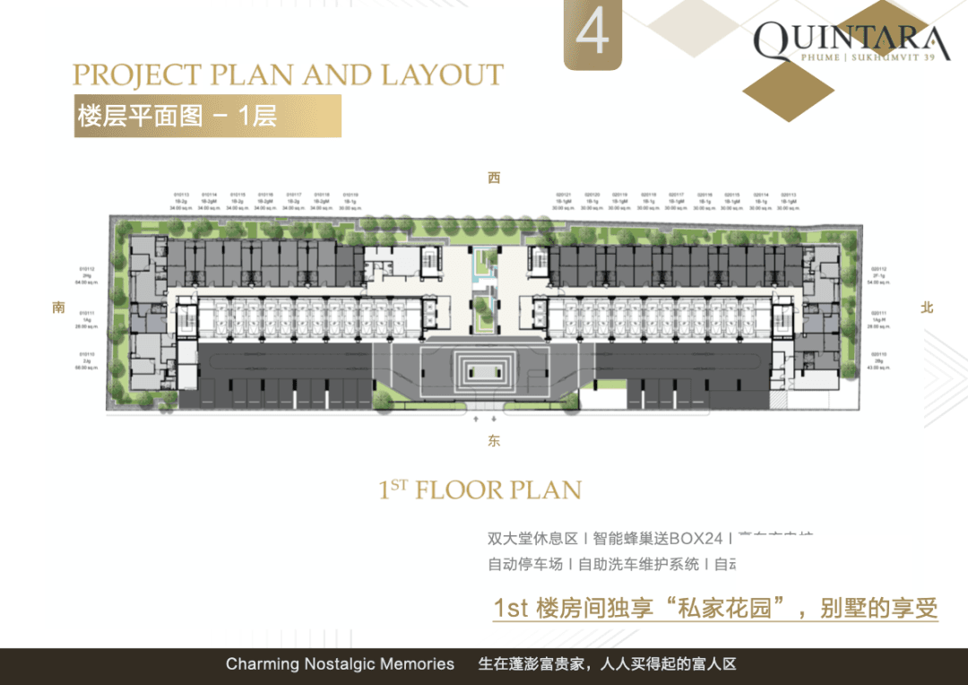 曼谷素坤逸蓬澎富人区精装公寓丨Quintara Phume Sukhumvit 39