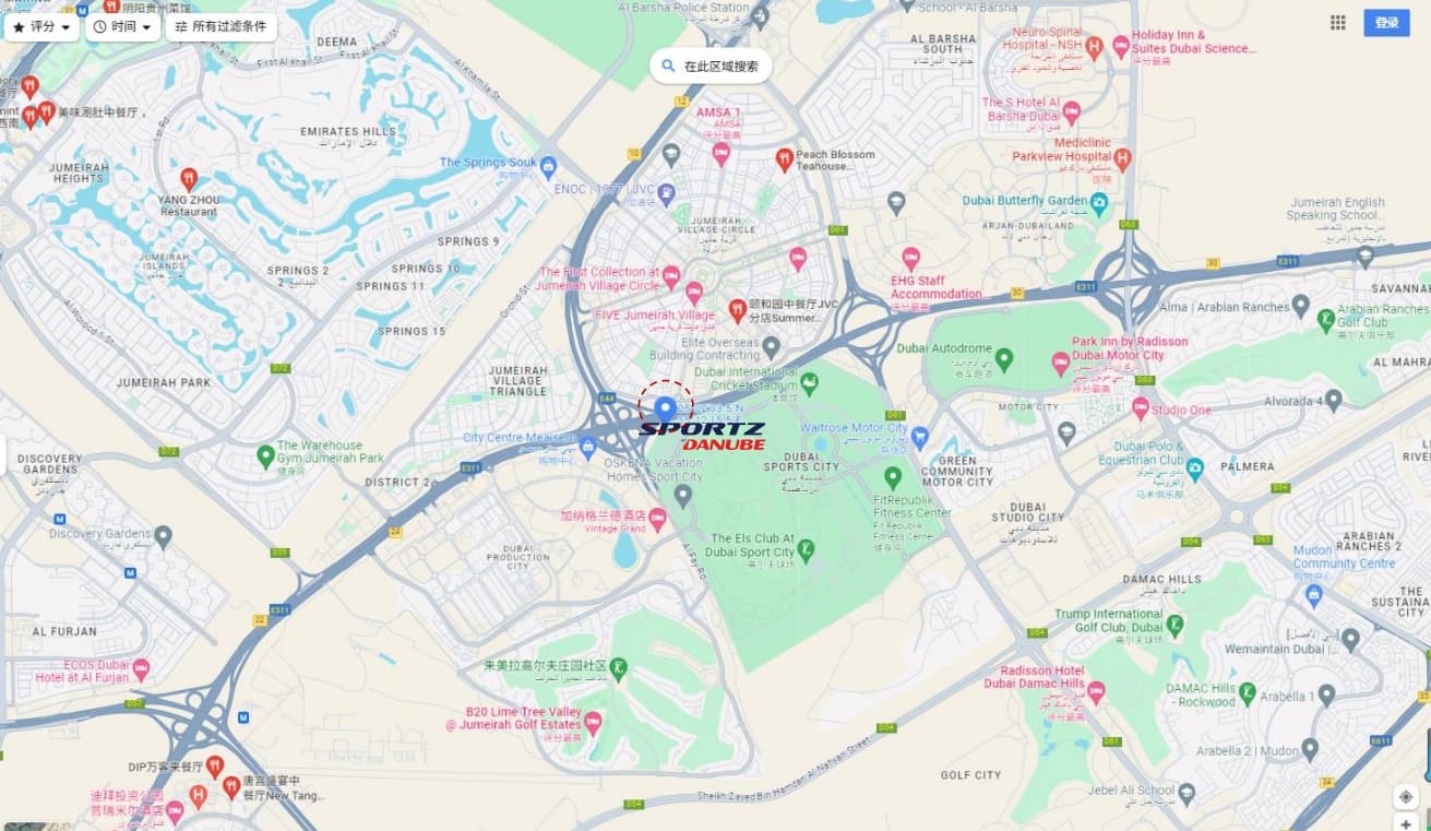 迪拜新盘 | 阿联酋最大的体育设施住宅区· Sportz by Danube