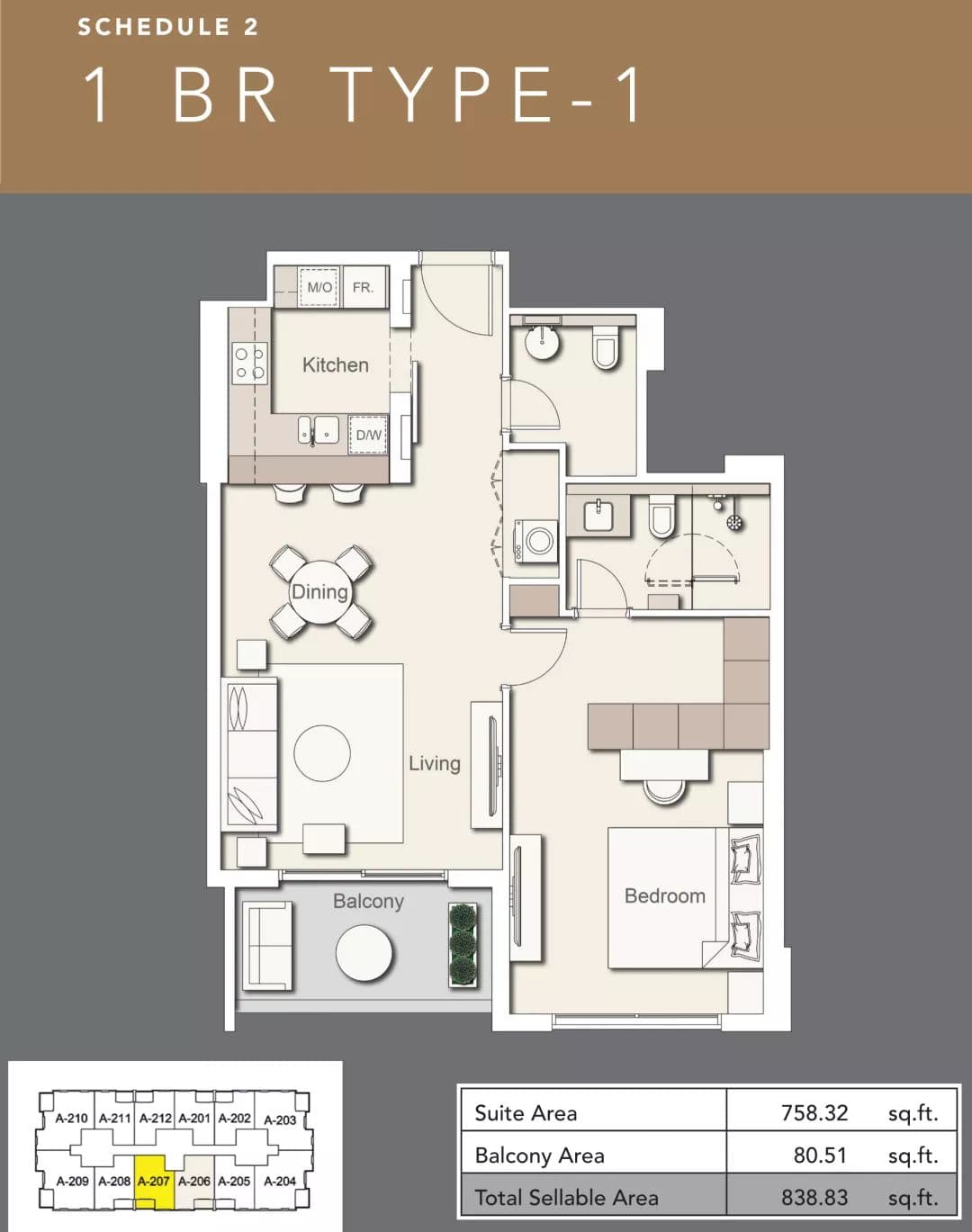 迪拜美丹区威尔顿高端公寓|Wilton Terraces
