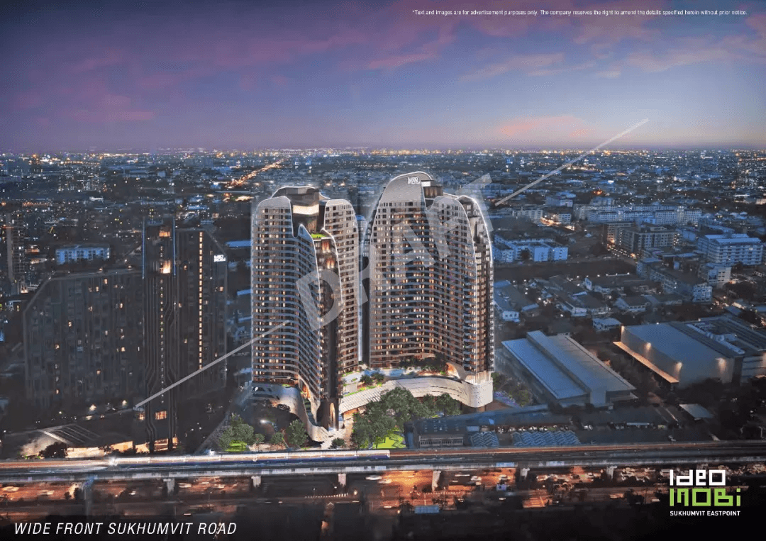 曼谷高潜力地标公寓 | 东方双子星Ideo Mobi Sukhumvit Eastpoint
