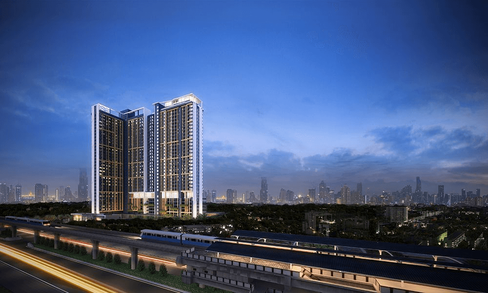 泰国曼谷公寓 Niche Mono Sukhumvit-Bearing 17层 1居 28平米