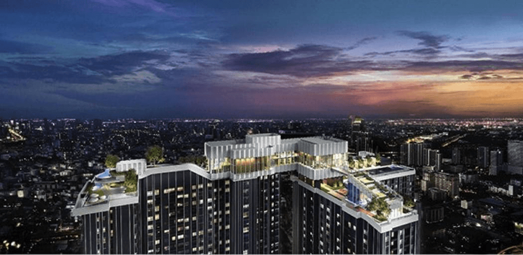 泰国曼谷现房公寓 Life Asoke Rama9 2居 46.5平米
