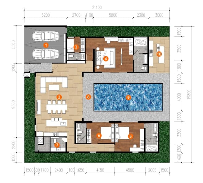 泰国 | 普吉岛查龙区珑湾国际度假墅区·Star Villa