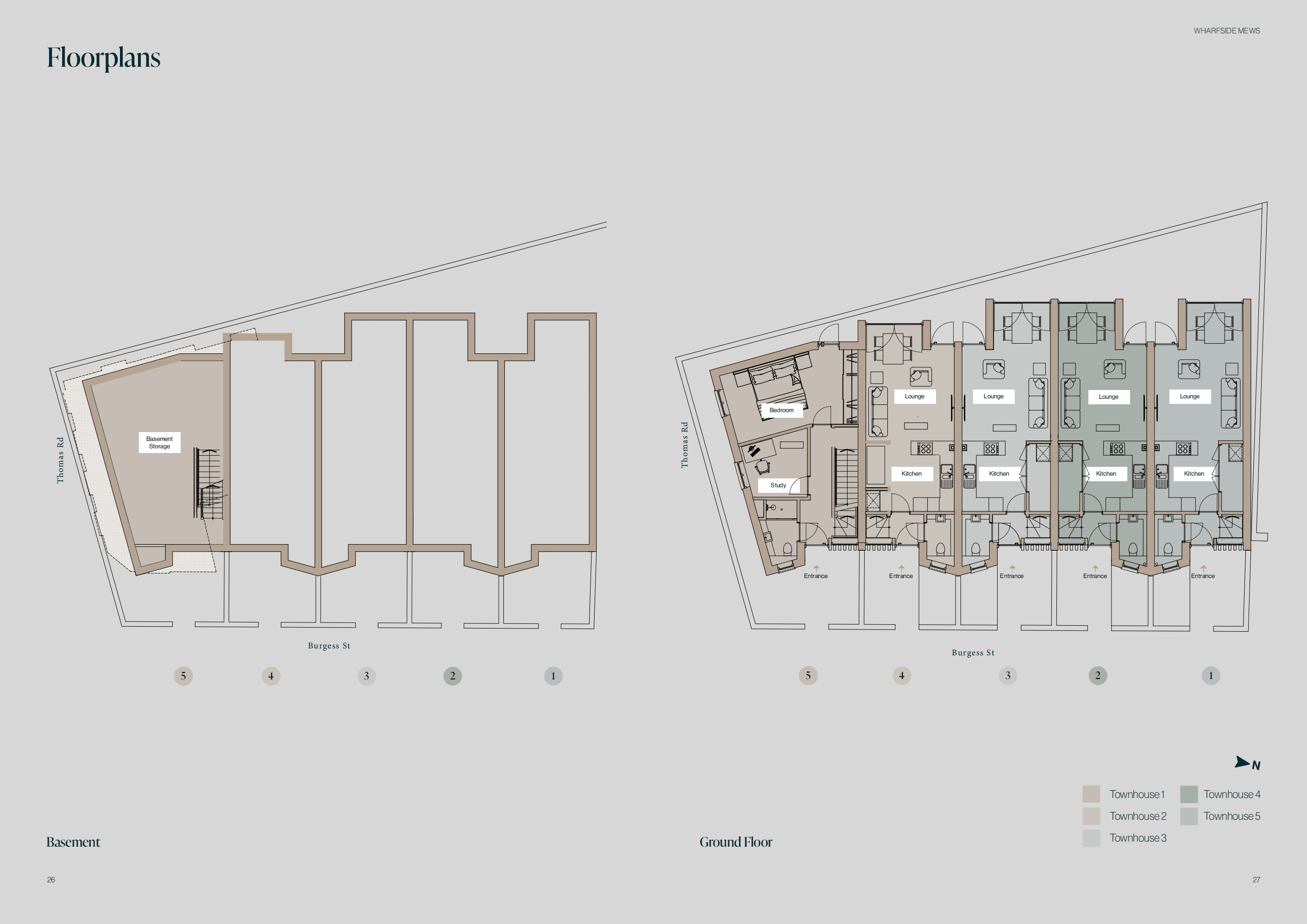 英国 | 东伦敦二区永久产权联排别墅-Wharfside Mews - Unit 1