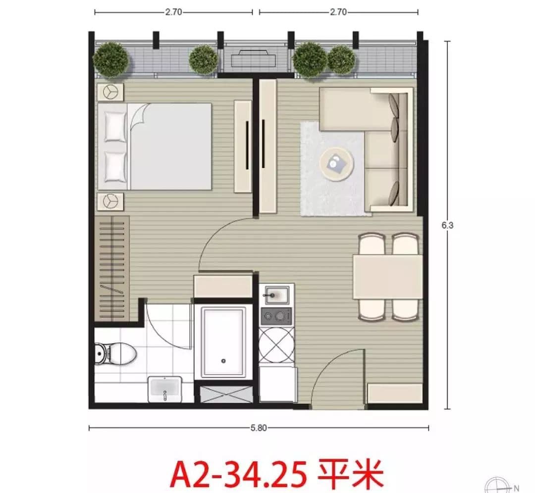 曼谷富人区顶级贵妇商圈临铁公寓｜Noble BE33