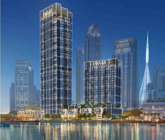 迪拜云溪港云溪河畔景观公寓 | Emaar Creek Edge云溪峰景
