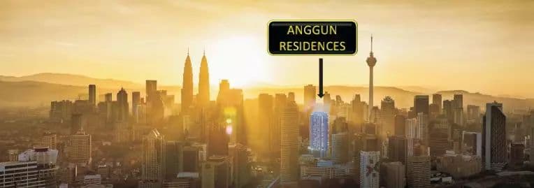 最高15年包租！送第二家园手续！马来西亚吉隆坡市中心高级公寓 Anggun Residences安室园
