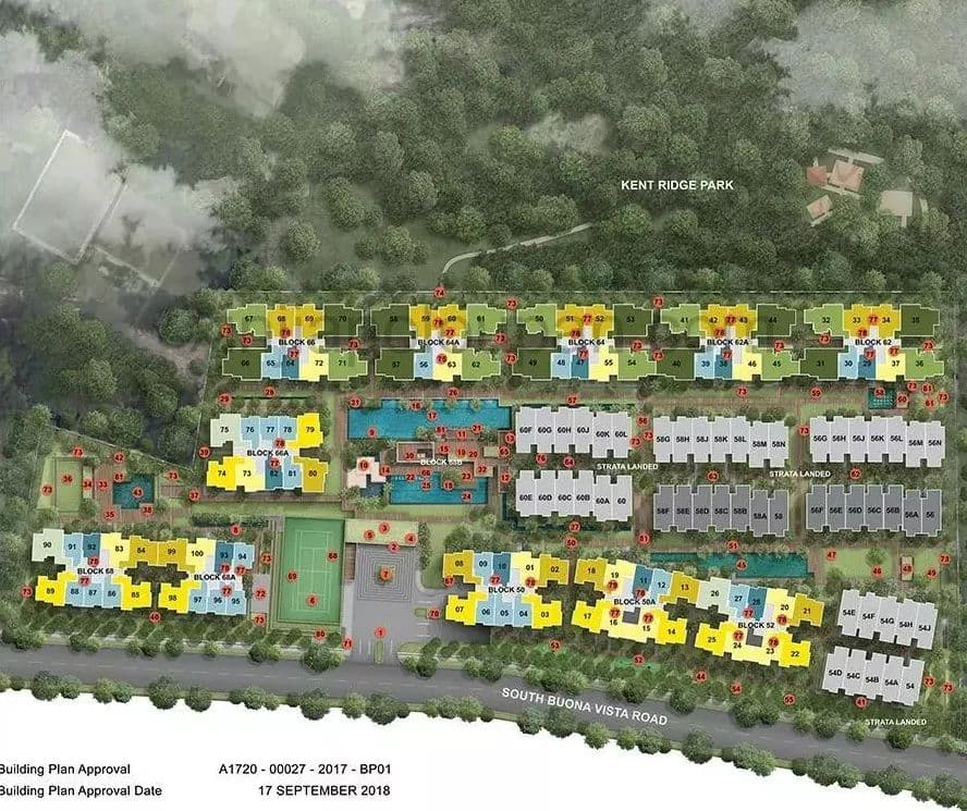 名校云集！临铁临公园！新加坡第5区密度住宅Kent Ridge Hill Residence