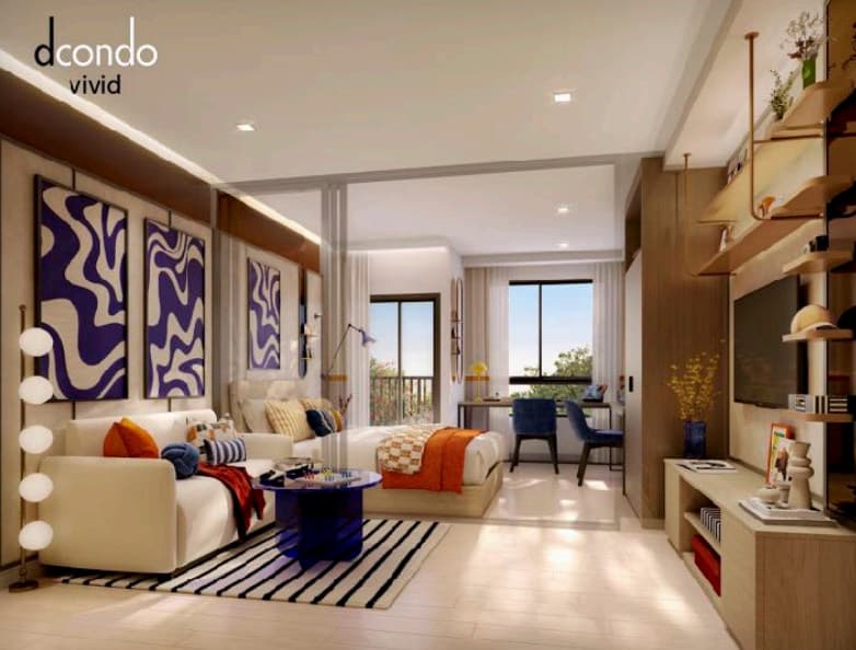 【投资新宠】曼谷大学城D condo VIVID学生公寓:8%高收益率,42万起轻松置业!