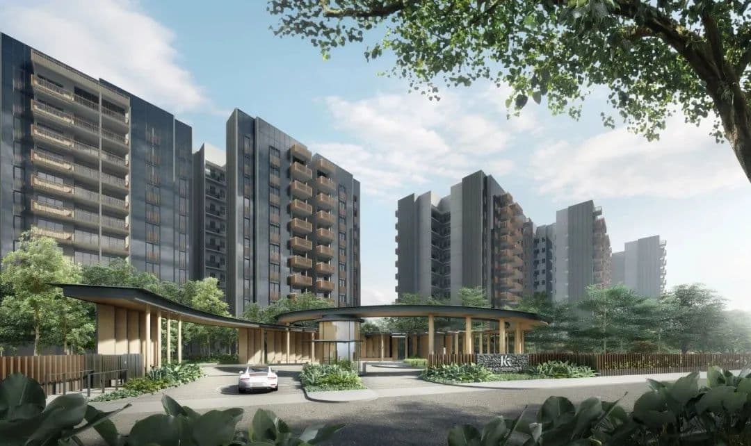 新加坡高档公寓丨 Ki Residences at Brookvale 翠宁苑