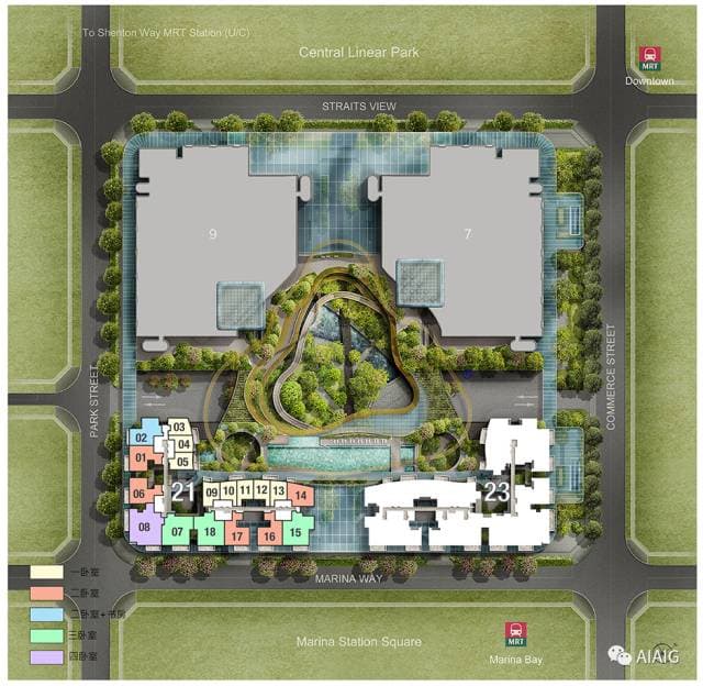 新加坡滨海湾金融中心 | Marina One Residences