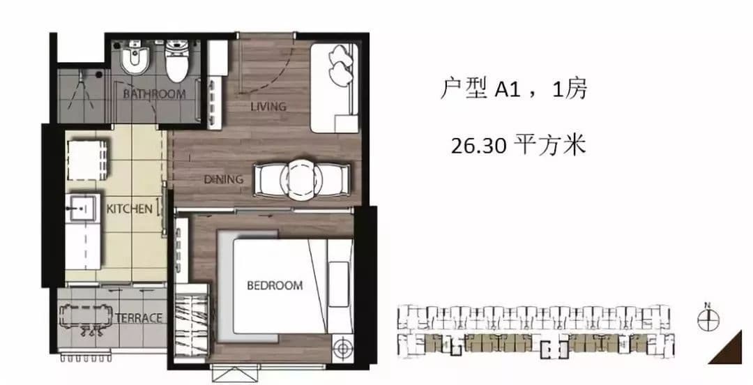 曼谷中泰高铁旁临铁双轨交汇公寓 The Stage Taopoon Interchange