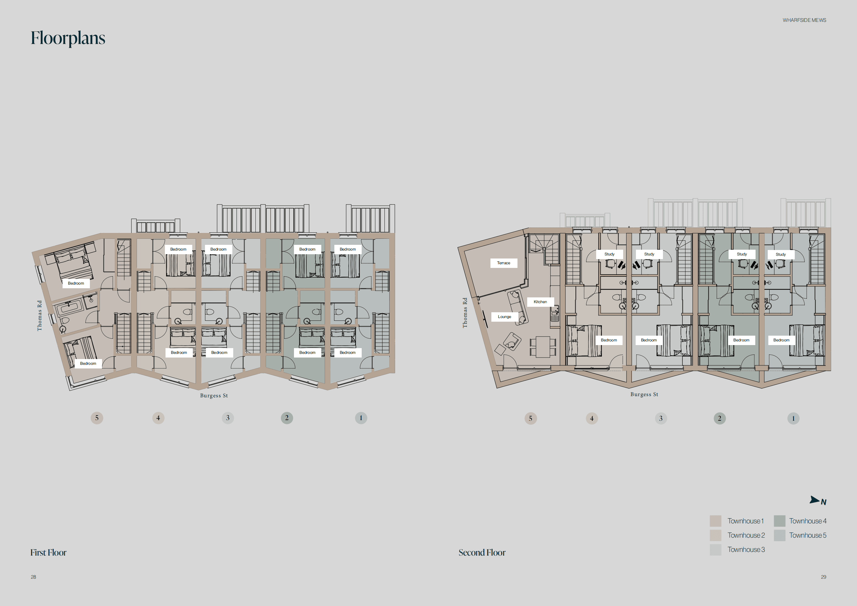 英国 | 东伦敦二区永久产权联排别墅-Wharfside Mews - Unit 1