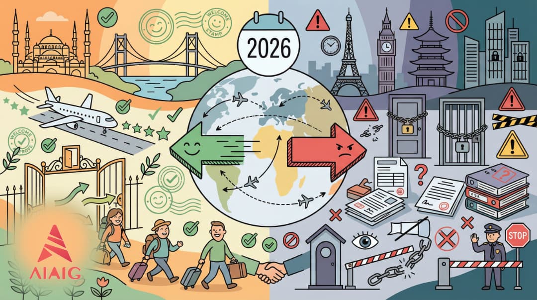 2026 Global Identity Policy Shift: Turkey's Visa-Free for China, Eurasia...