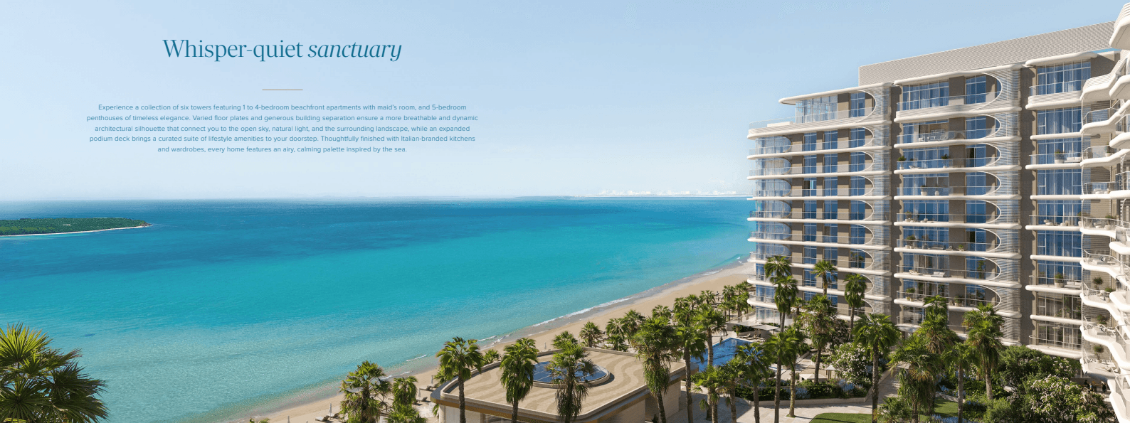 360万迪起!阿布扎比Fahid Beach Terraces,501席海景豪宅限量发售!