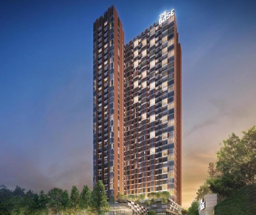泰国曼谷公寓 The Base Garden 17层 1居 34.5平米