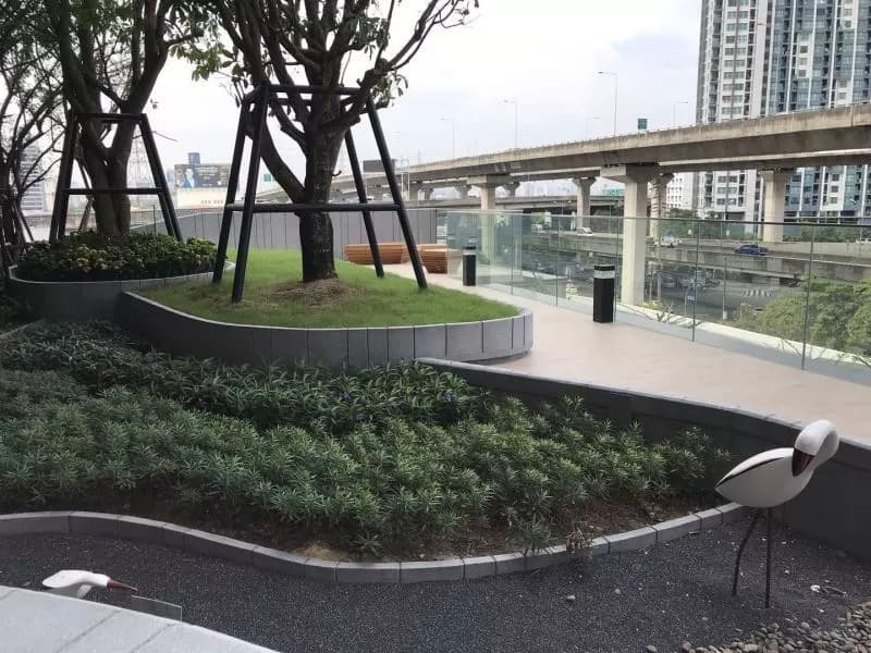 泰国曼谷公寓 The Base Garden 17层 1居 34.5平米