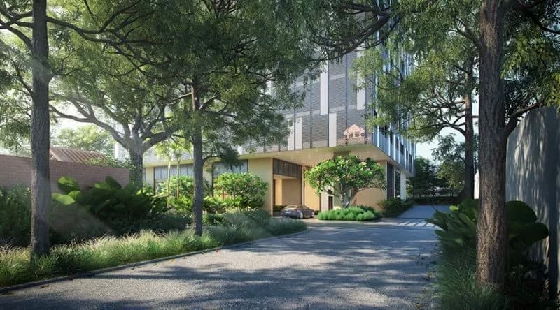 泰国曼谷公寓 The Lofts Silom 10层 复式 49平米