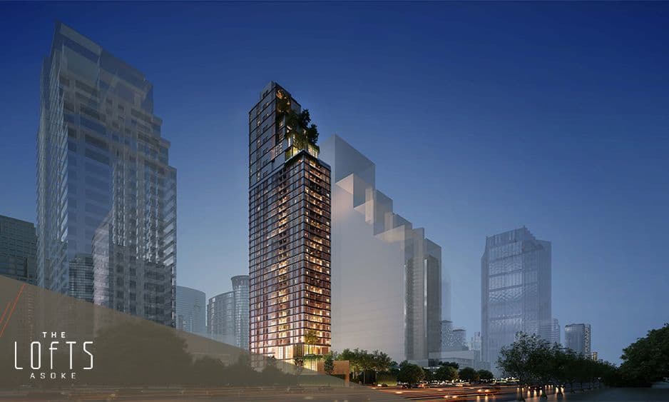 泰国曼谷公寓 The Lofts Asok 45层 2居 87平米