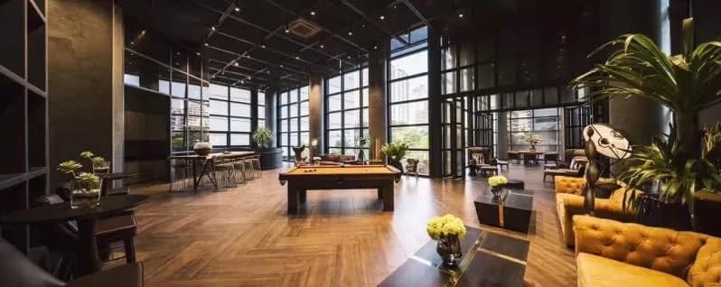 泰国曼谷公寓 The Lofts Asok 45层 2居 87平米