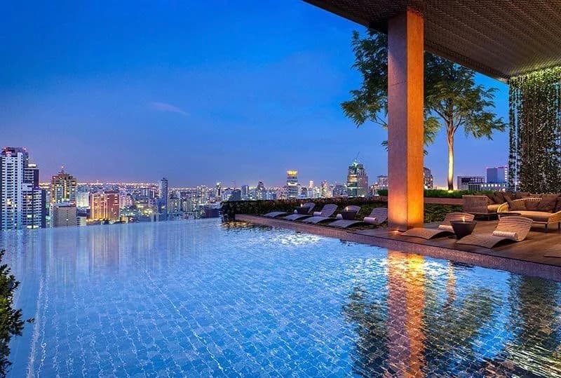 泰国曼谷公寓 The Lofts Asok 45层 2居 87平米