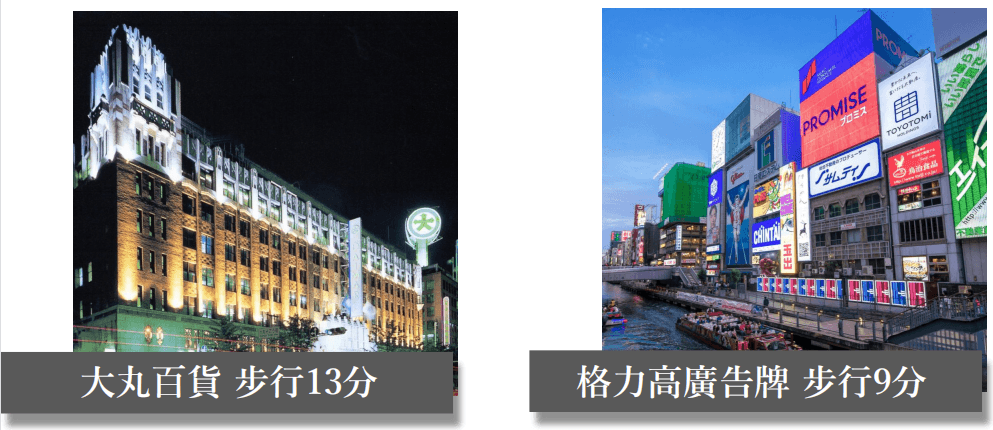 日本大阪最核心地段丨TOYOTOMI Residence 道顿堀·黑门