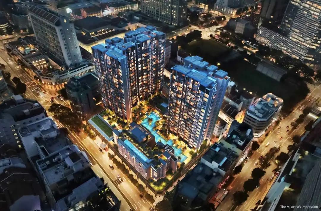 新加坡市区武吉士精品公寓丨THE M CONDO