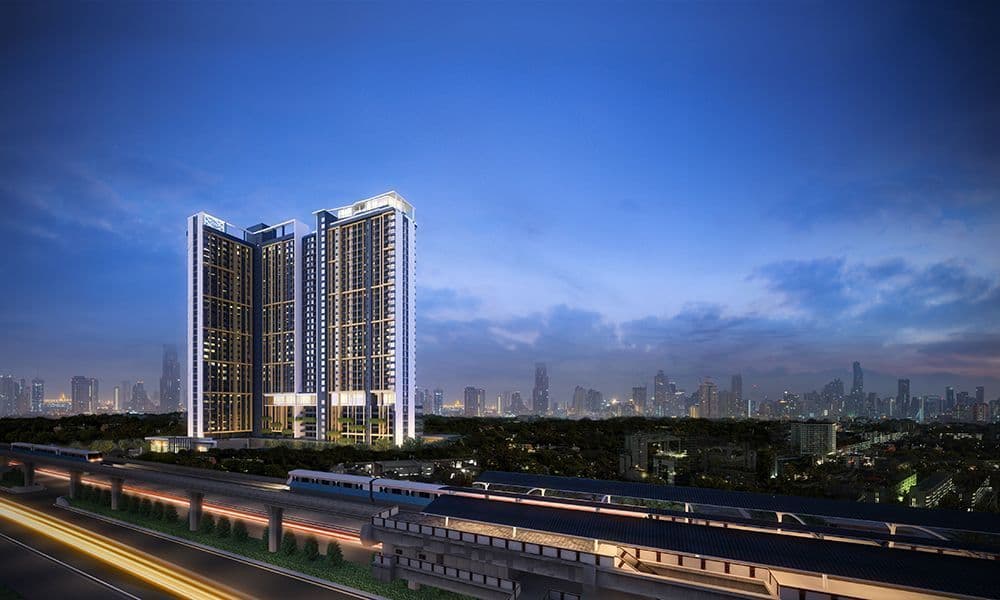 泰国曼谷公寓 Niche Mono Sukhumvit-Bearing 17层 1居 28平米