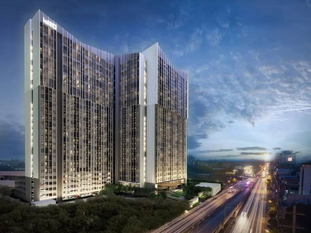 泰国曼谷公寓 Ideo New Rama9 23层1居 26+11平米