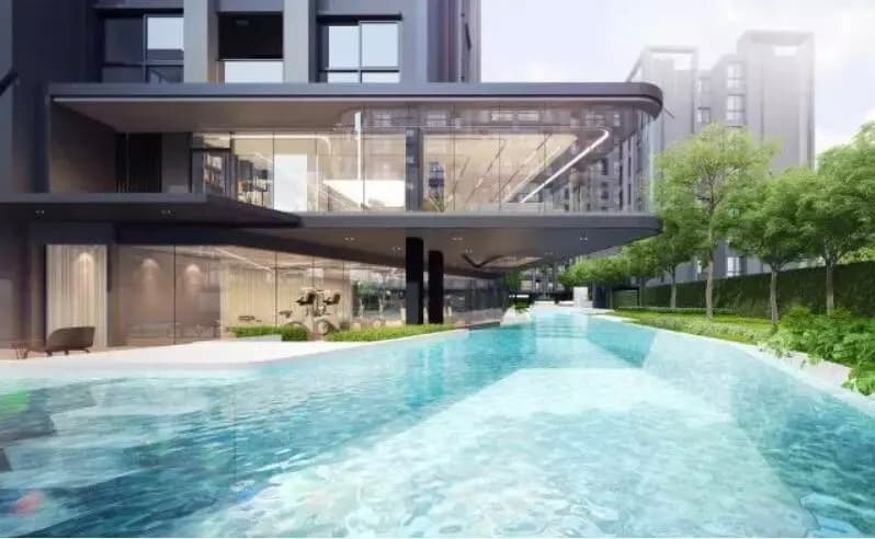 泰国曼谷The Excel Hideaway Huaykwan-Ratchada 辉煌中央溪谷 B栋6层 2居 45.25米