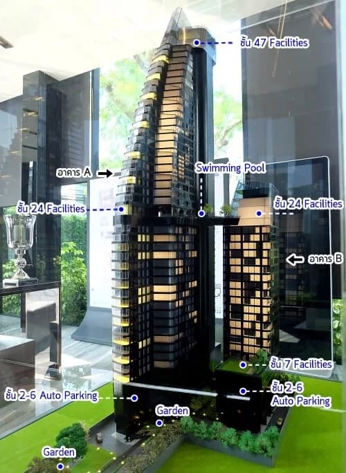 泰国曼谷公寓 Ideo Q Sukhumvit 36 A栋18层 1居 46平米