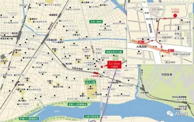 日本东京公寓 ル•リオン大鳥居 20.03平米