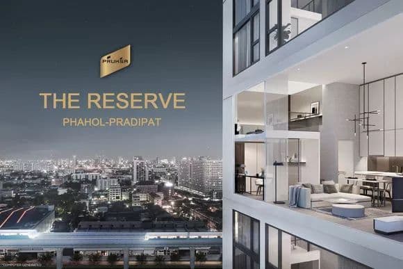 泰国曼谷公寓 The Reserve Phahol-Pradipat 瑞泽公馆 LOFT 29.75+10平米