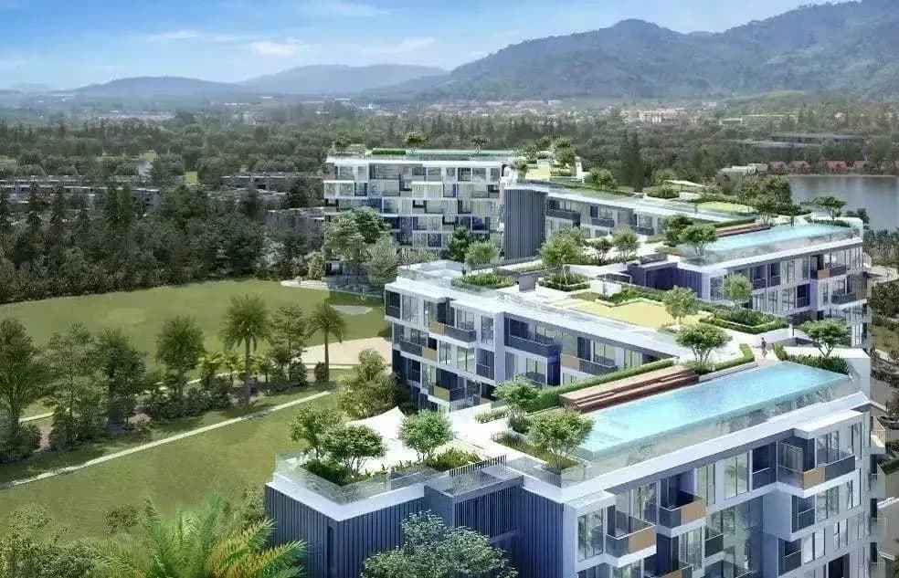 泰国普吉公寓 Skypark 海天苑 1居1卫 25.1平米