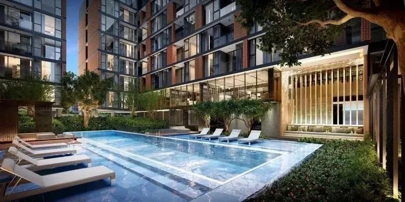 泰国曼谷公寓 Quintara Treehaus SKV 42 1居1卫 31平米