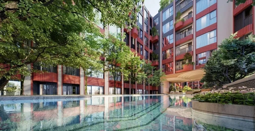 泰国曼谷公寓 Pruksa Sukhumvit 101 2居2卫 56平米
